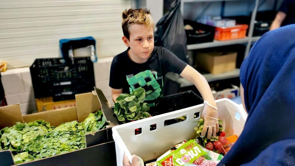 El nmero de personas que acuden a los bancos de alimentos subi un 50 por ciento en comparacin con los aos anterioresFoto Facebook de la ONG Tafel Deutschland