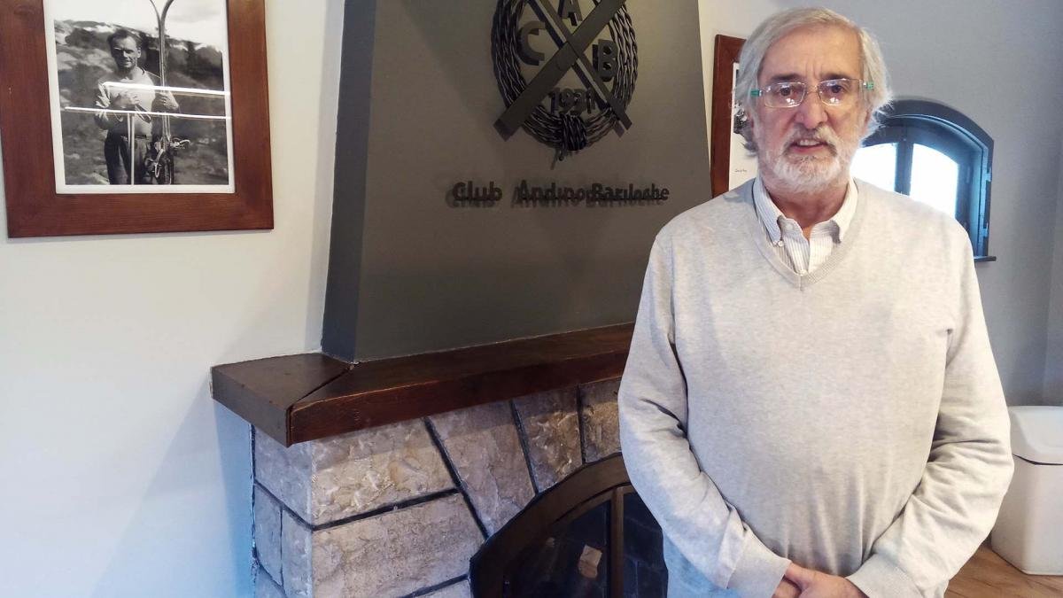 Juan Pablo Ordez presidente del Club Andino de Bariloche Foto Prensa