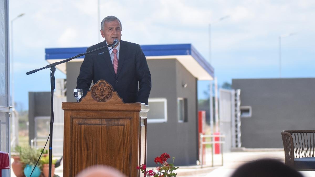 Morales encabezó la inauguración de la Zona Franca Perico
