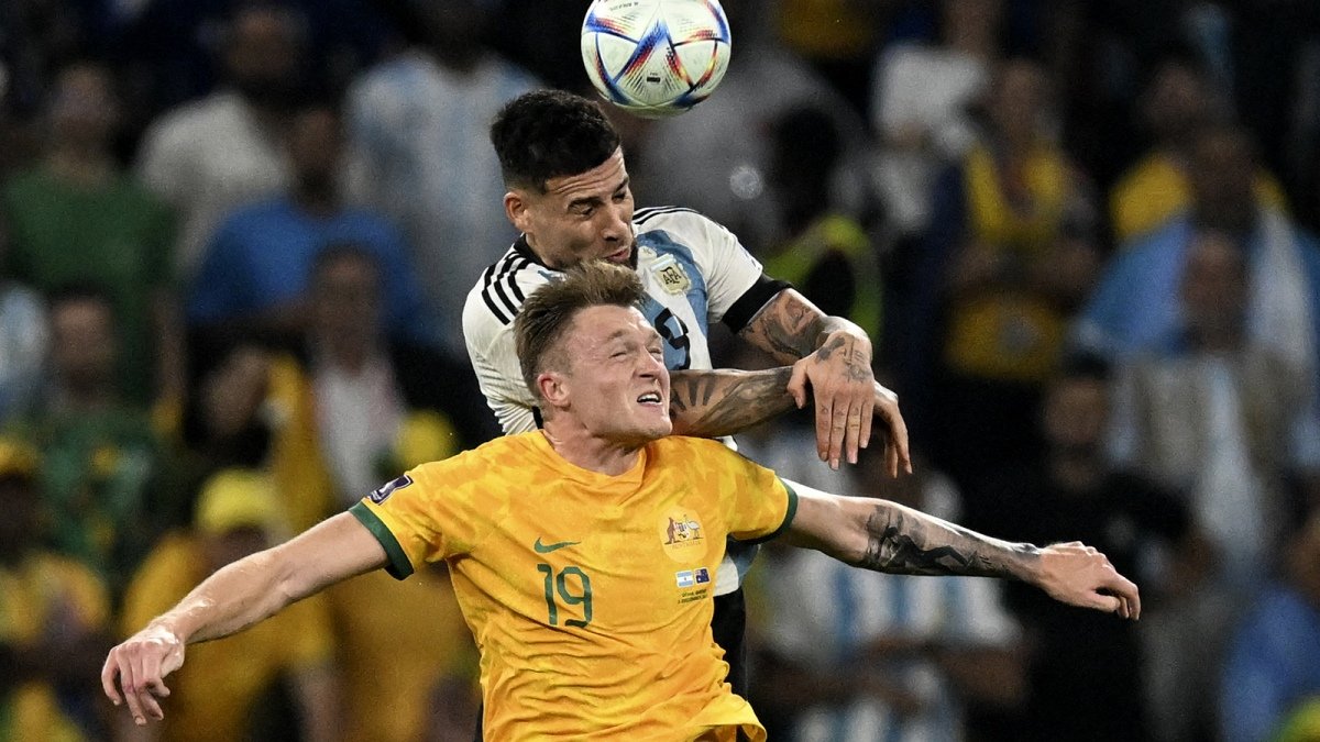 Otamendi el caudillo de la defensa Foto Fernando Gens Enviado especial