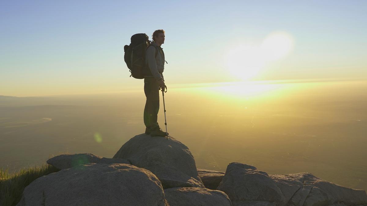 Desde la cima se obtiene una fotografa de 360 grados porque ya no hay nada que obstruya la vista Foto Archivo