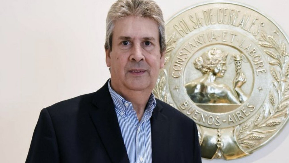 Jos Martins presidente de la Bolsa de Cereales de Buenos Aires 