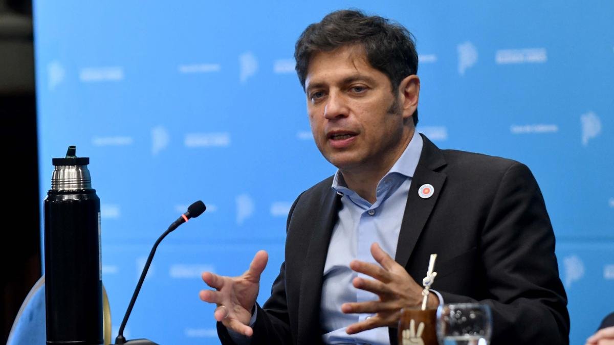 Axel Kicillof gobernador de la provincia de Buenos Airesfoto Eva Cabrera