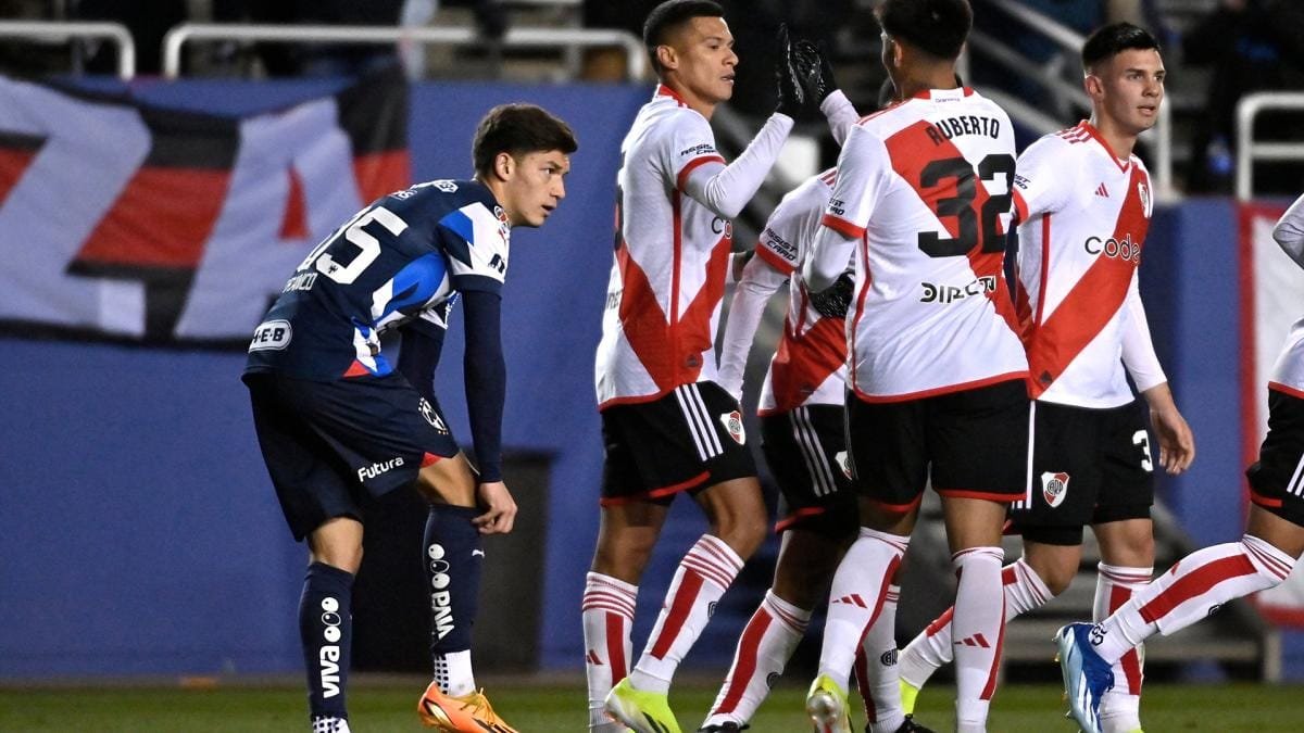 River se llev un empate ante Monterrey Foto XRiverPlate