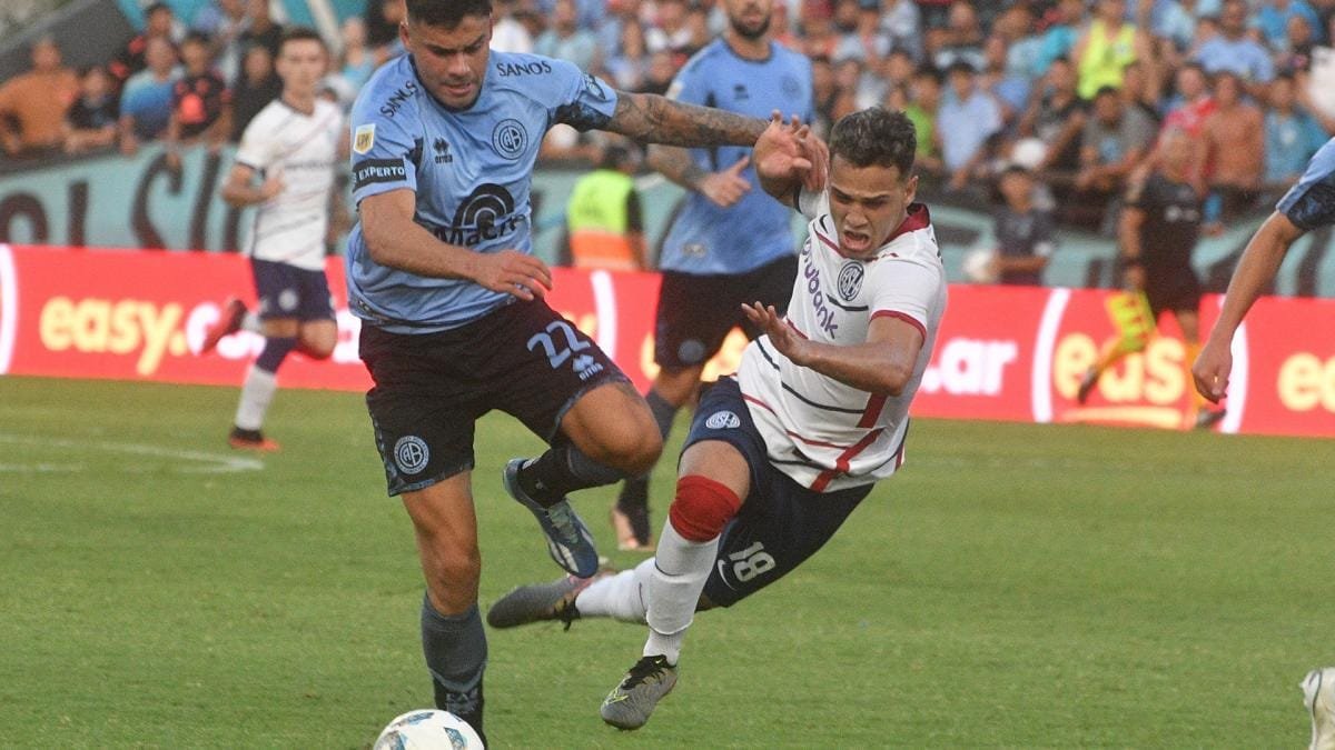 Belgrano y San Lorenzo igualaron en Córdoba