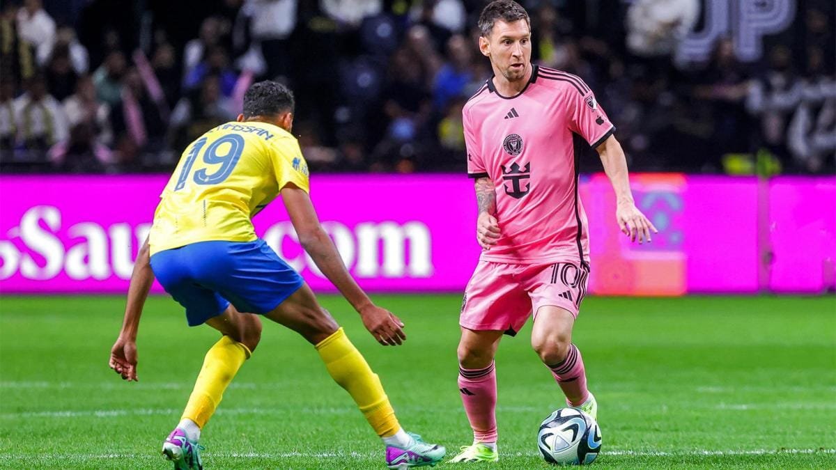 Inter Miami, con pocos minutos de Messi, recibió una dura goleada ante Al Nassr