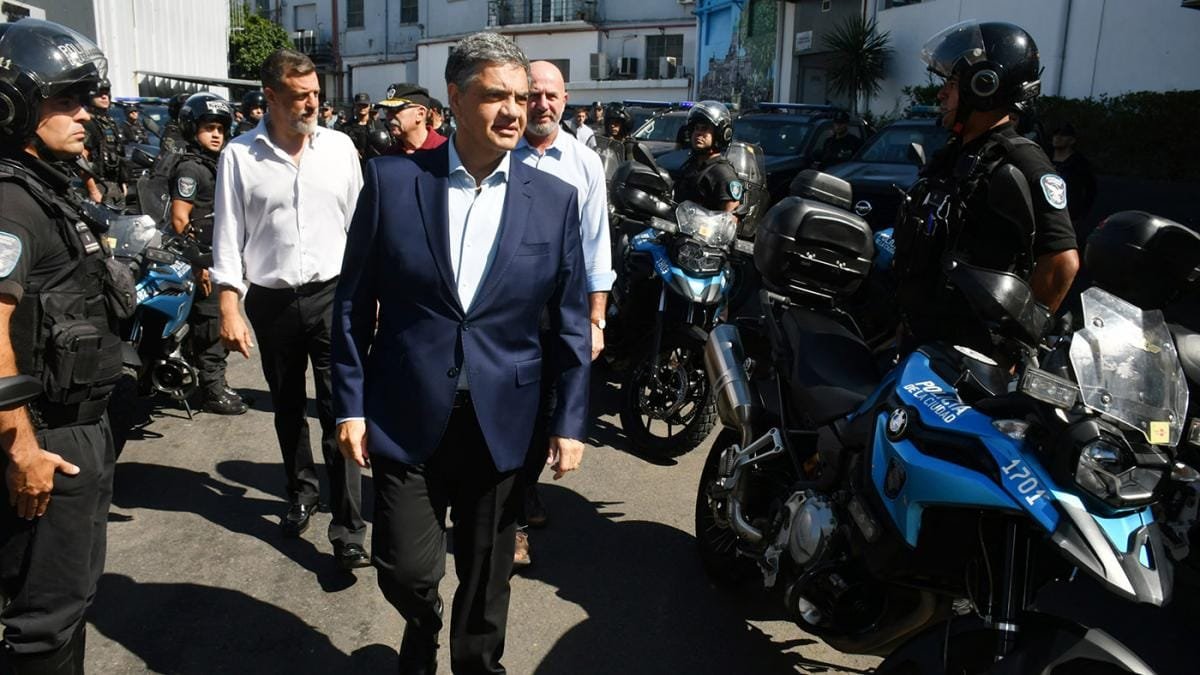 JJorge Macri asegur que van a seguir realizando el esfuerzo porque muchos bonaerenses trabajan todos los das en CABA y aportan Foto Prensa