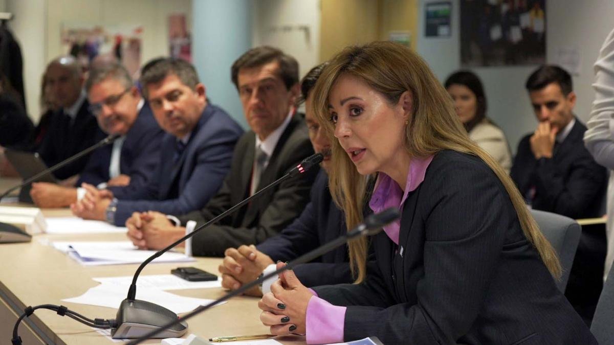 Royon y los gobernadores estuvieron en Bruselas para consensuar proyectos e inversiones en el sector minero Foto prensa 