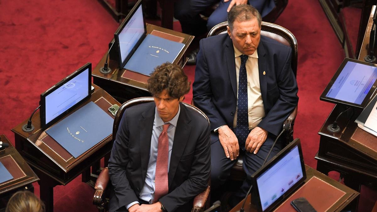 Martn Lousteau y Alfredo De Angeli Foto Vctor Carreira