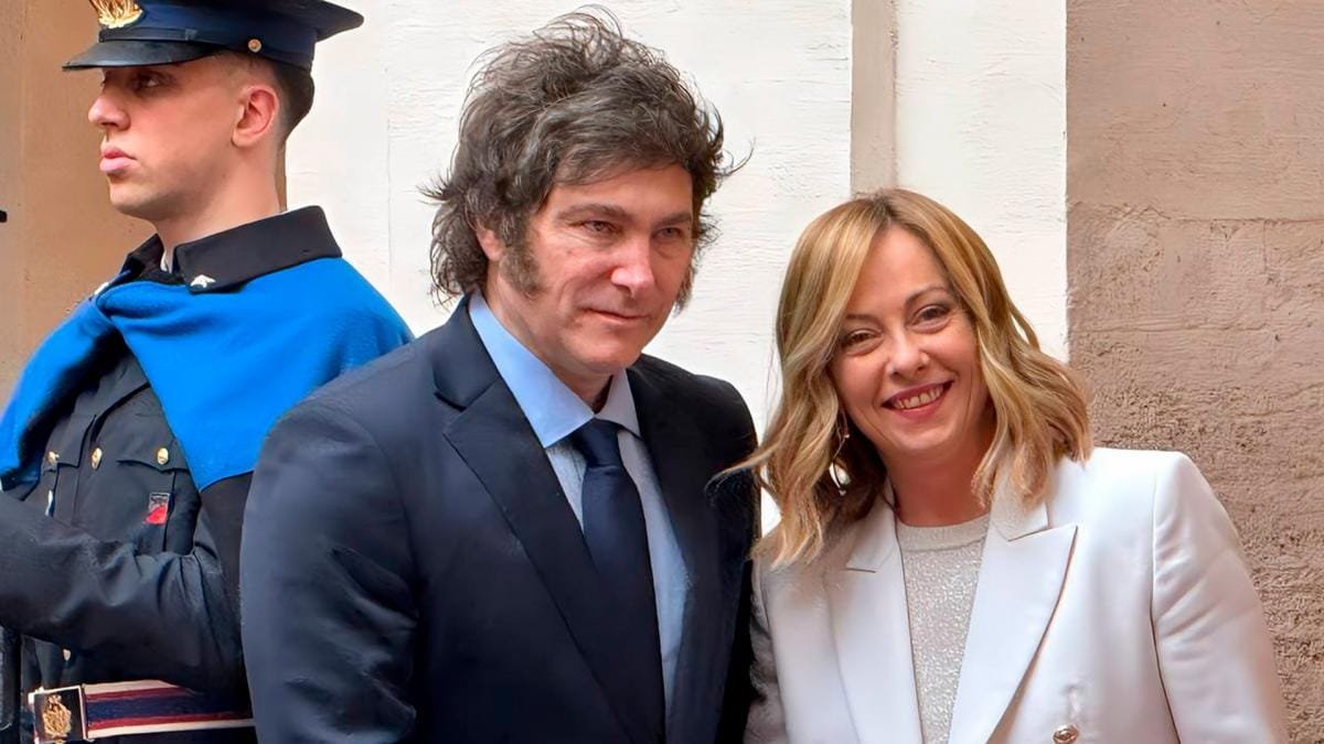 Milei y Meloni coincidieron en «iniciar una nueva etapa» en el vínculo bilateral
