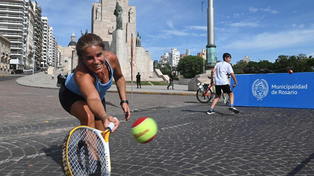 Rosario recibir por primera vez a la Copa Davis cuando Argentina enfrente a Kazajistn en el Jockey Club Foto Sebastian Granata
