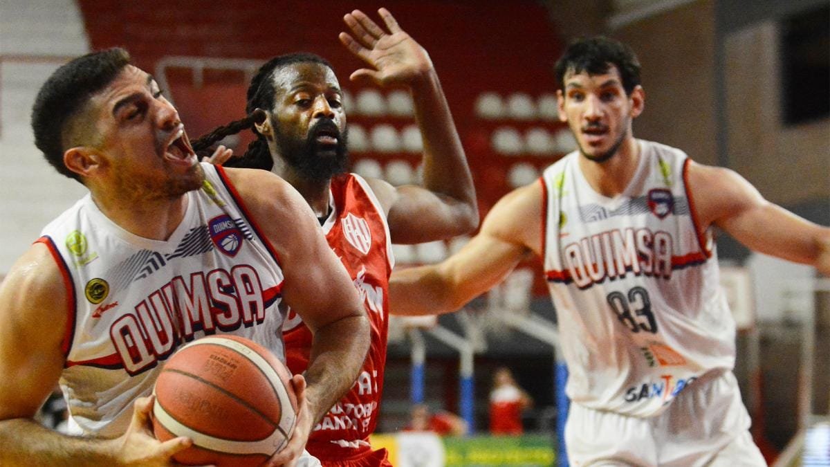 Triunfó Quimsa de Santiago del Estero y se consolidó arriba en la Liga Nacional de Básquet