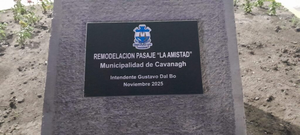Reinauguración del pasaje La Amistad, Cavanagh 2025