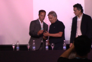 La primera visita del Gobernador a Cavanagh